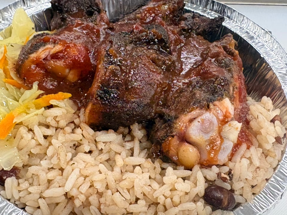 Caribbean BBQ Chicken.
