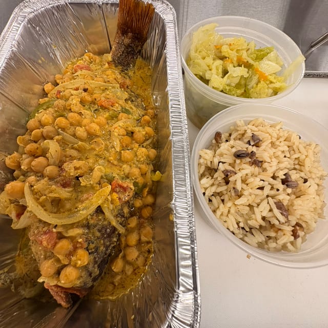 Whole Snapper Meal🇯🇲.