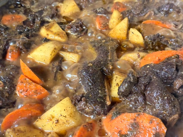 Side of Oxtails.