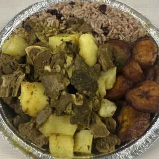 Curry Goat & Potatoes
